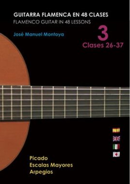 Jose Manuel Montoya | Flamenco Guitar in 48 Lessons (26-37) Vol. 3 DVD