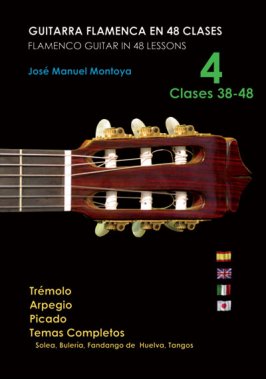 Jose Manuel Montoya | Flamenco Guitar in 48 Lessons (38-48) Vol. 4 DVD