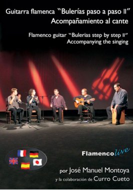 Jose Manuel Montoya | Guitarra Flamenca Bulerias paso a paso 2 Bk/DVD