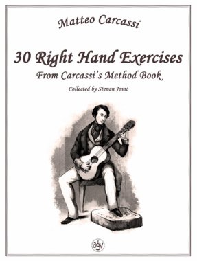 Jovic | Carcassi 30 Right Hand Exercises for solo guitar | Download