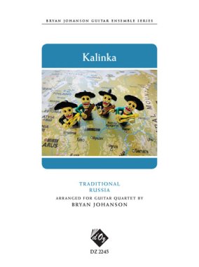 Kalinka arr Bryan Johanson for guitar quartet
