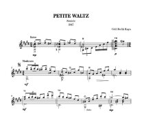 Kaya | Petite Waltz for solo guitar
