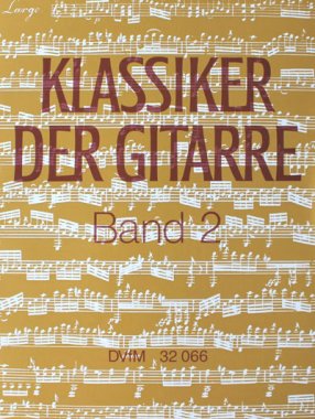 Klassiker Der Gitarre, Band 2 for solo guitar