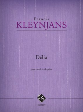 Kleynjans | Delia, Opus 272 for solo guitar