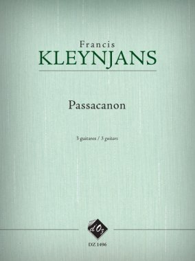 Kleynjans | Passacanon, Opus 260 for 3 guitars