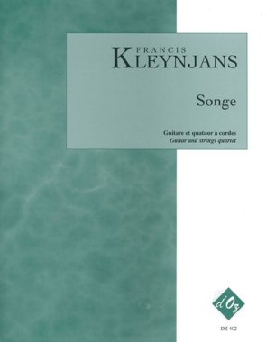 Kleynjans | Songe for guitar & string quartet