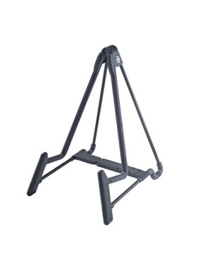 K&M Heli Black Electric Guitar or Bass Stand 17581, 2 3/4" Arm