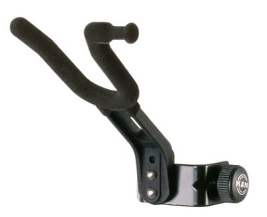 K&M Violin Holder Black 15580