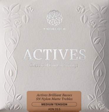 Knobloch Actives ADN 33.5 Nylon MT Classical Guitar Strings, Full Set