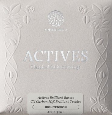 Knobloch Actives CX Carbon 1QZ HT Classical Guitar Strings ADC 1Q 34.5, Full Set