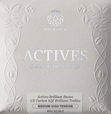 Knobloch Actives CX Carbon 1QZ MHT Classical Guitar Strings ADC 1Q 34.0, Full Set