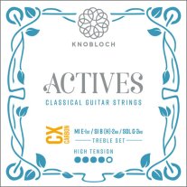Knobloch Actives CX Carbon HT Classical Guitar 500ACX Treble Set