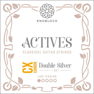Knobloch Actives CX Carbon LT Classical Guitar Strings 200ADC, Full Set