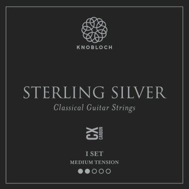 Knobloch Actives CX Carbon Pure Sterling Silver MT 300SSC, Full Set