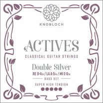 Knobloch Actives CX Carbon SHT Classical Guitar Strings 600ADS, Bass Set