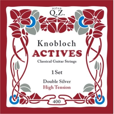 Knobloch Actives QZ Nylon HT Classical Guitar Strings 407KAQ, Bass Set