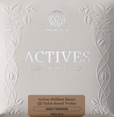 Knobloch Actives QZ Nylon HT Classical Guitar Strings ADQ 34.5, Full Set