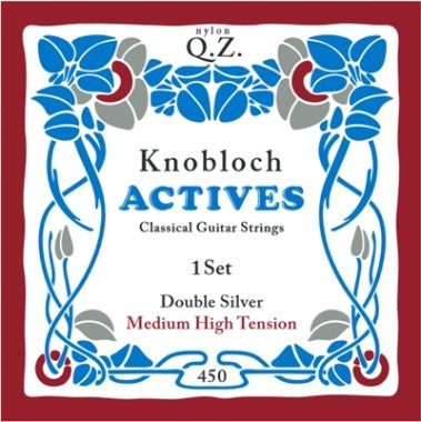 Knobloch Actives QZ Nylon MHT Classical Guitar Strings 457KAQ Bass Set