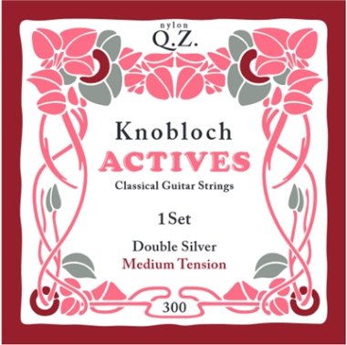 Knobloch Actives QZ Nylon MT Classical Guitar Strings 307KAQ, Bass Set