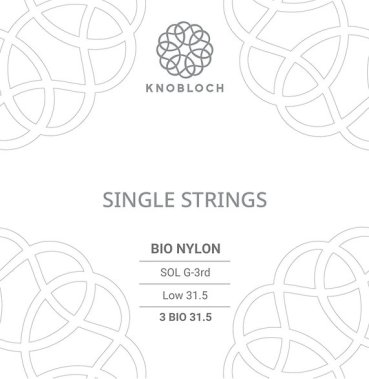 Knobloch Bio-Nylon G3 BIO 31.5 Low Tension, Single String