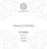 Knobloch CX Carbon 1st E High Tension, single string