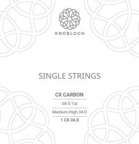 Knobloch CX Carbon 1st E Medium-High Tension, single string