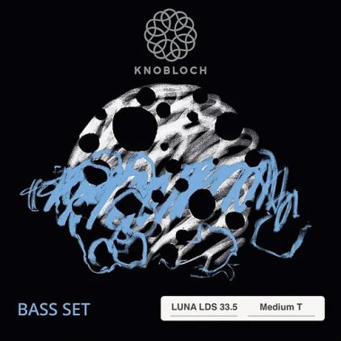 Knobloch Luna Flamenca Double Silver MT LDS33.5, Bass Set