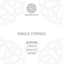 Knobloch QZ Nylon 2 QZ 33.5 Medium Tension, Single String