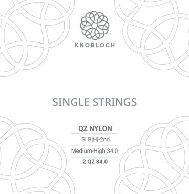 Knobloch QZ Nylon 2 QZ 34.0 Medium-High Tension, Single String