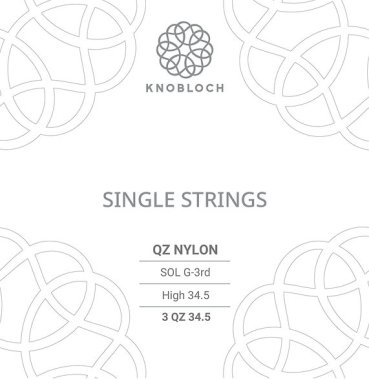 Knobloch QZ Nylon 3 QZ 34.5 High Tension, Single String