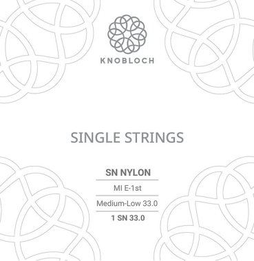 Knobloch SN Nylon 1 SN 33.0 Medium-Low Tension, Single String