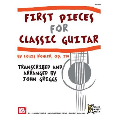 Kohler | First Pieces for Classical Guitar for solo guitar