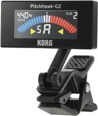 Korg PitchHawk-G2 Clip On Chromatic Tuner AW3G2BK