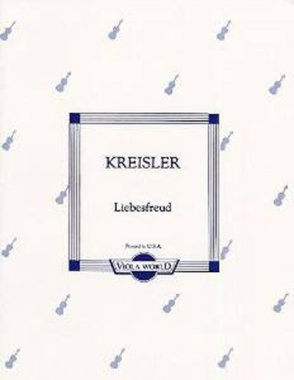 Kreisler | Liebesfreud for viola & piano