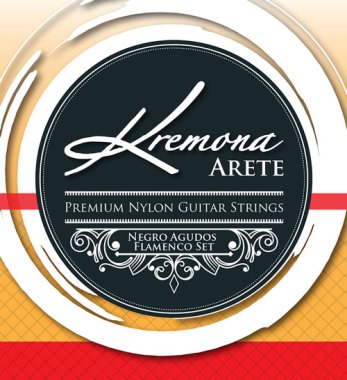 Kremona KAFL Arete Nylon Guitar Strings, Negro Agudos Flamenco Set