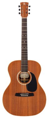 Kremona M35ME Solid Mahogany Top Acoustic Guitar w/ Hardcase & Pickup