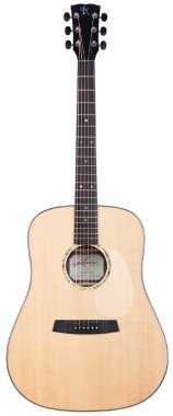 Kremona R30E Solid Spruce Top Acoustic Guitar w/ Hardcase and Pickup