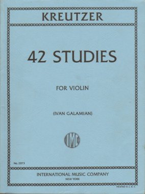 Kreutzer | 42 Studies for violin
