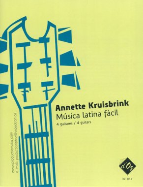 Kruisbrink | Mœsica Latina Facil for 4 guitars