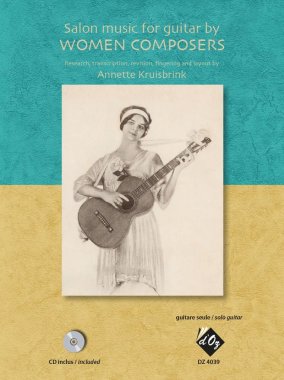 Kruisbrink | Salon Music for Guitar by Women Composers (CD included) for solo guitar