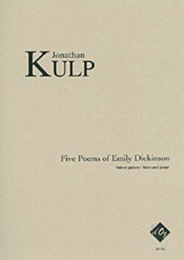 Kulp | Five Poems Of Emily Dickinson for guitar and vocals