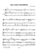Kuusisto | Vaka Vanha Vainamoinen for guitar and bandoneon
