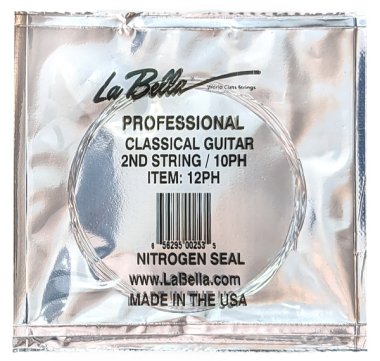 La Bella 12PH - 2nd string (b) hard tension .033