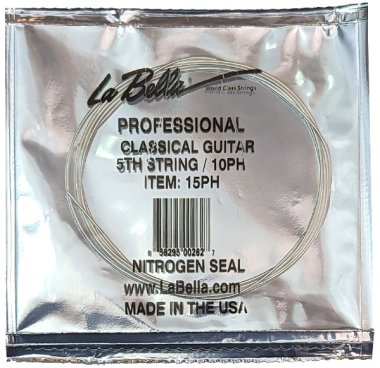 La Bella 15PH - 5th string (A) hard tension .036