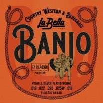 La Bella 17 CLASSIC Nylon & Silver-Plated Classical Banjo Strings