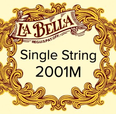 La Bella 2001 Classical 2001M - 1st string (e) medium tension .029