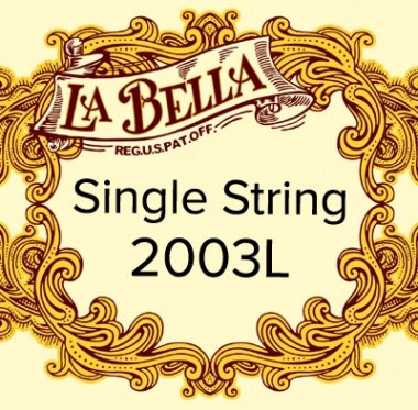 La Bella 2001 Classical 2003LT - 3rd string (g) light tension .040