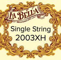 La Bella 2001 Classical 2003XH 3rd string (g) extra hard tension .041