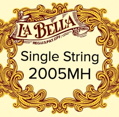 La Bella 2001 Classical 2005MH 5th string A medium hard tension .0355