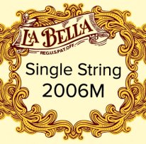 La Bella 2001 Classical 2006M - 6th string (E) medium tension .0415